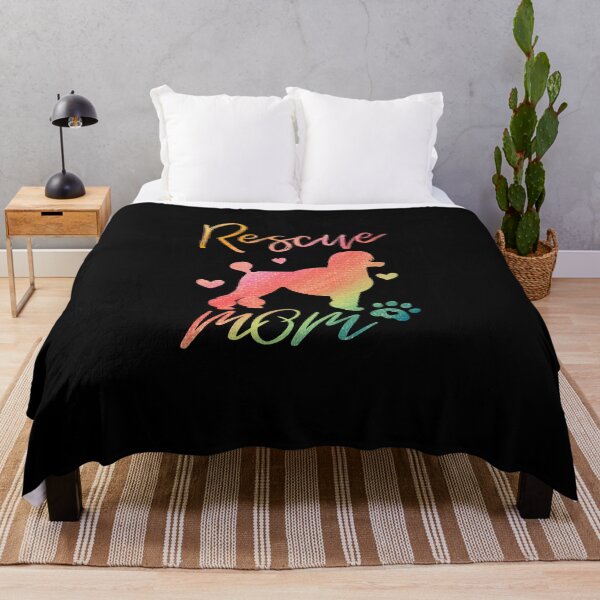 Item preview, Cute and Colorful Rescue Poodle Mom Design Adopt Don't Shop Dog Animal Rights Pet Adoption Cute Gift Idea designed and sold by Luxoss.