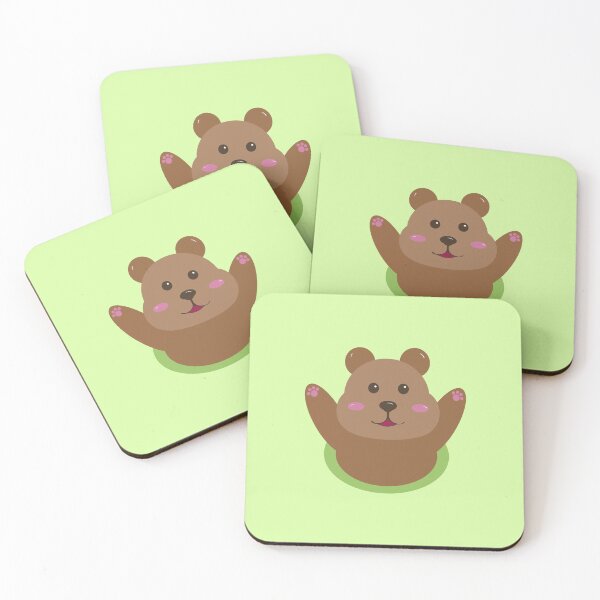 Item preview, Smiling bear with hands up designed and sold by Teotipo.