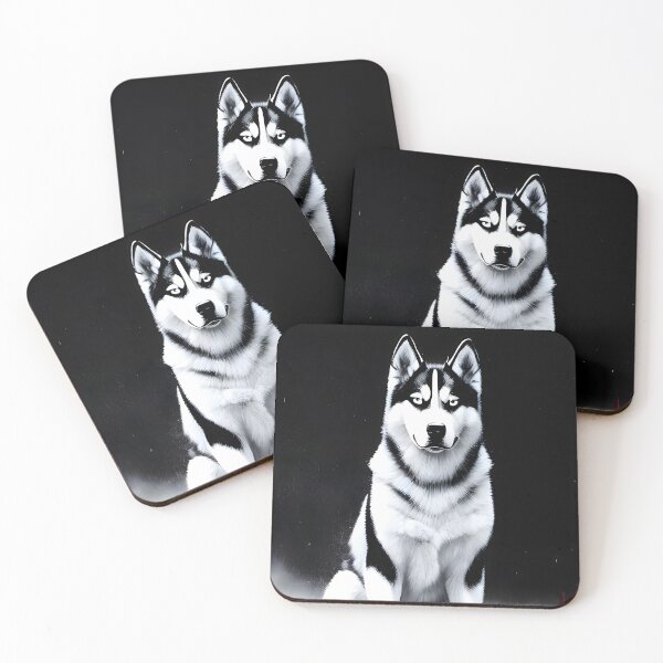Item preview, Siberian Husky Print 1 designed and sold by atangerprints.