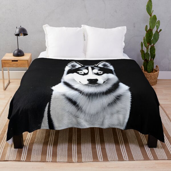 Item preview, Siberian Husky Print 1 designed and sold by atangerprints.