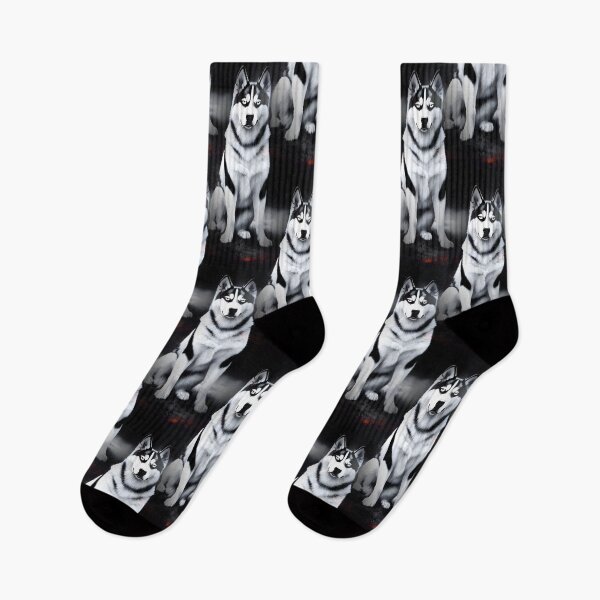 Item preview, Siberian Husky Print 1 designed and sold by atangerprints.