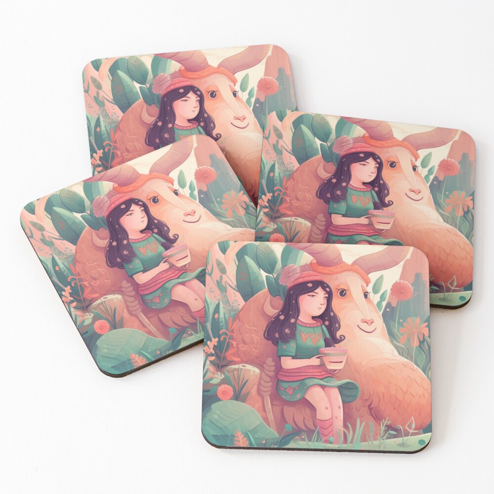 Item preview, Coasters (Set of 4) designed and sold by WhimsicalGem.