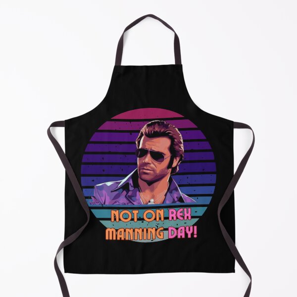 Item preview, Not On Rex Manning Day Retro Style Black Background designed and sold by THEGOODSTHEMES.