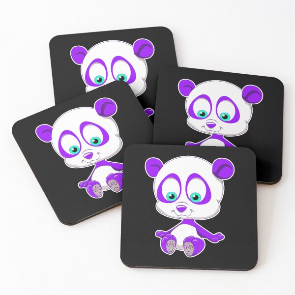 Item preview, Baby Purple Panda designed and sold by wickedcartoons.