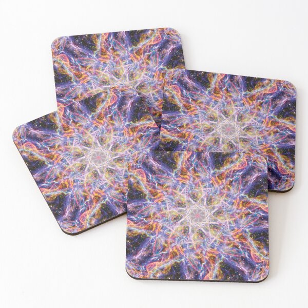 Item preview, No 69 Electric Cosmic Trippy Space Mandala designed and sold by Dr-Pen.