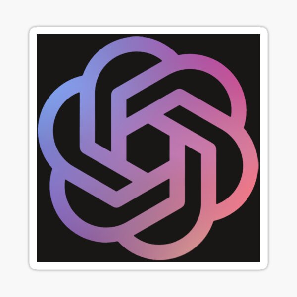 Aperçu de l'œuvre openAI chatGPT gpt-3 gpt-4 gpt-5 Autocollant IA créée et vendue par developerfriday.