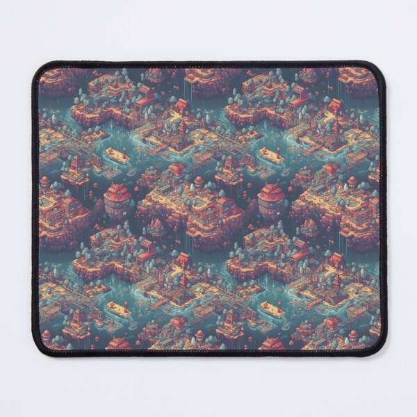 Item preview, Pixel Floating Islands designed and sold by Burts-Beans.