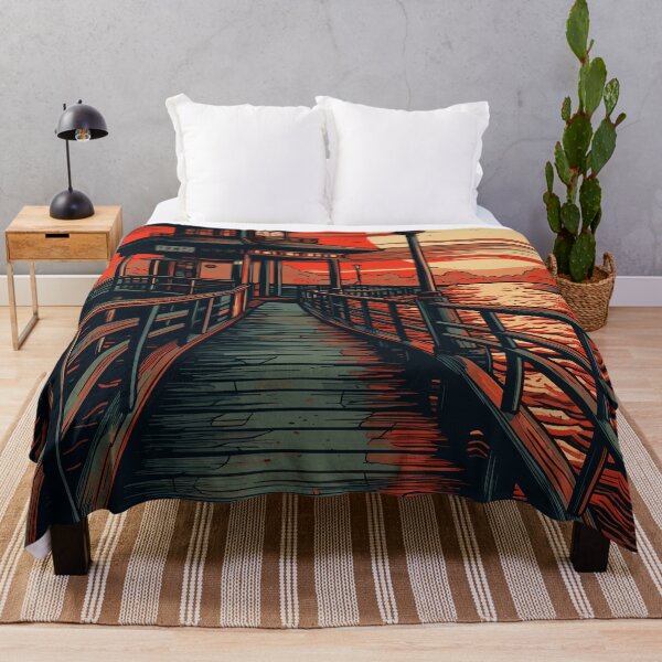 Item preview, Pier at the sunset designed and sold by KMSpace.