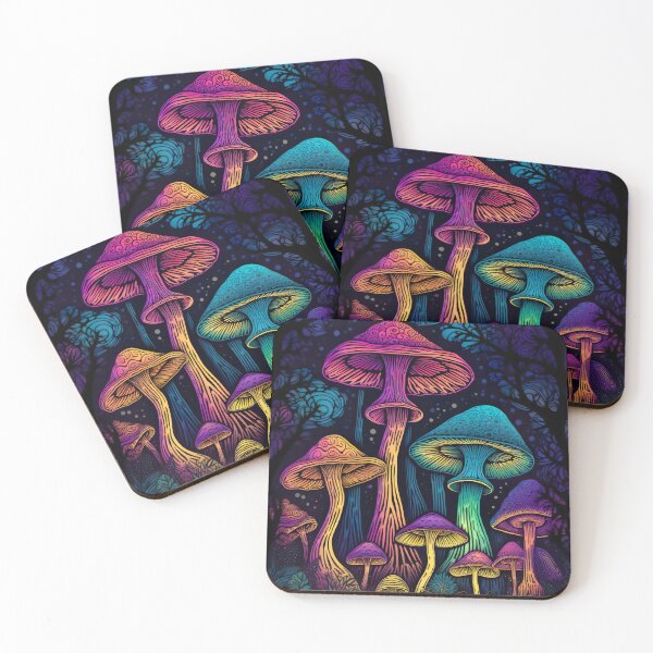 Item preview, Blacklight Giant Mushrooms designed and sold by Matt's Artificial Nature.