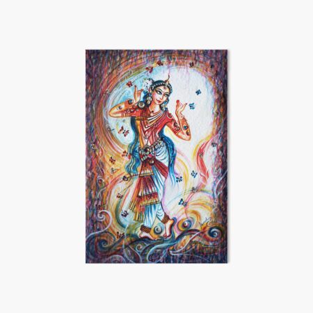 Bharatnatyam Dance - Harsh Malik Art Board Print for Sale by