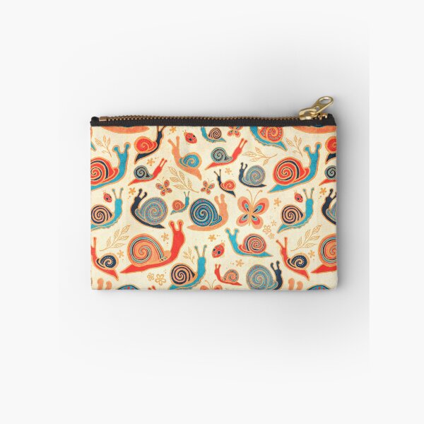Item preview, Snail convention - red and turquise designed and sold by AprilAppleArt.