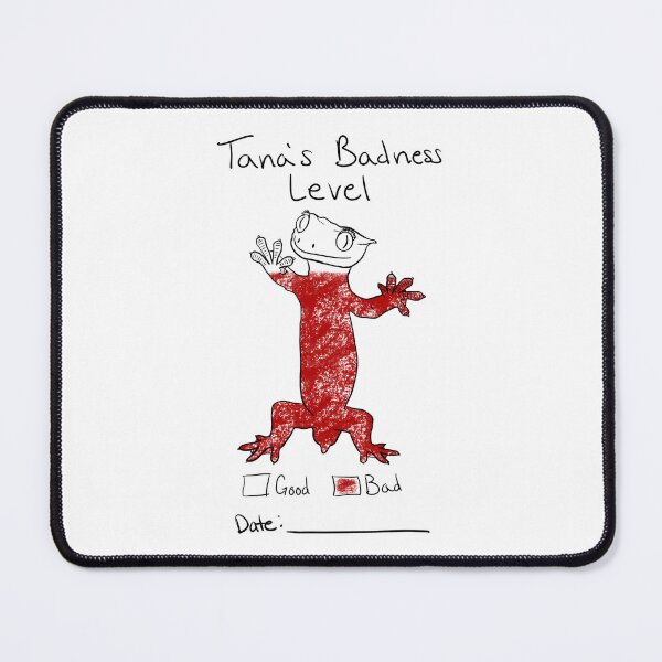 Item preview, Crested Gecko Badness Level (Personalized, Filled In) designed and sold by Dulcimer17.
