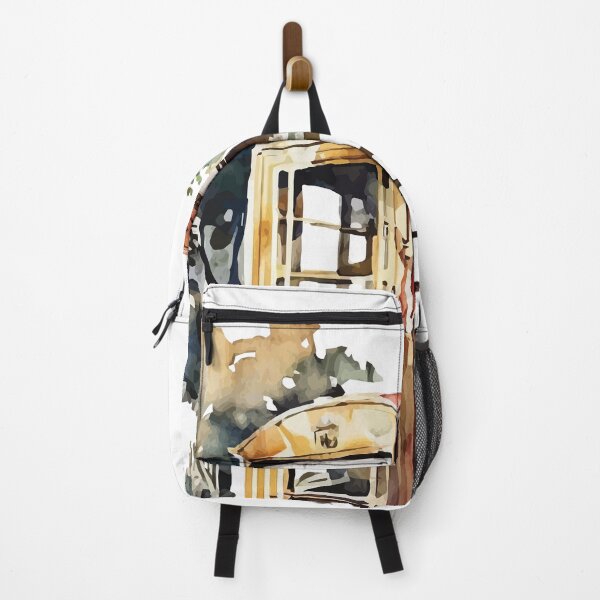 Item preview, A Retro Phone Booth in Watercolor - Old School Cool designed and sold by GVRDesign.