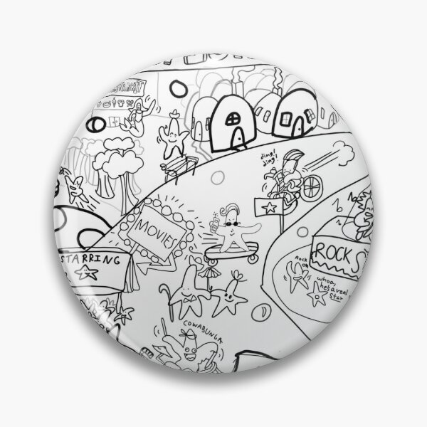 Item preview, Stupid Cartoon Under the Sea Starfish World designed and sold by Maia Buljeta.