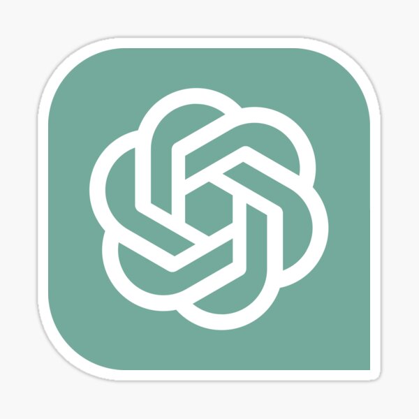 Aperçu de l'œuvre openAI chatGPT gpt-3 gpt-4 gpt-5 Autocollant IA créée et vendue par developerfriday.