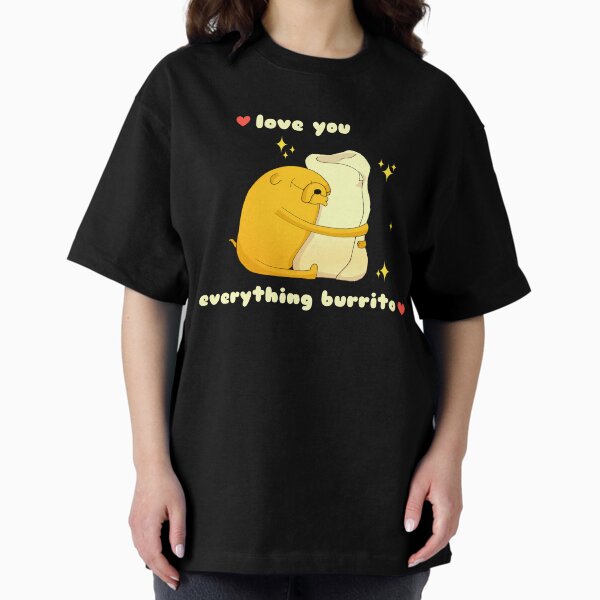 Aperçu de l'œuvre Jake et son burrito de tout ❤️ (temps d'aventure) créée et vendue par SilriverART.
