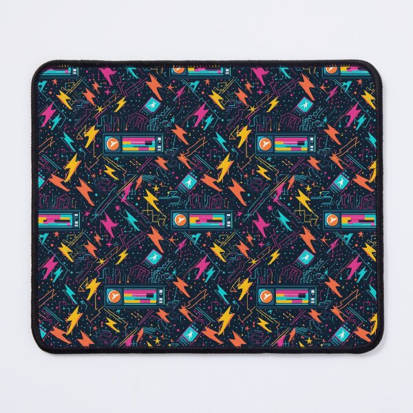 Item preview, Arcade Magic: Funky 90's Inspired Pattern designed and sold by MerikDigital.