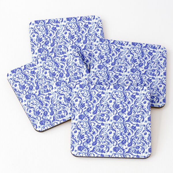 Item preview, Blue Flowers Pattern 011 designed and sold by BloodSweatNTers.