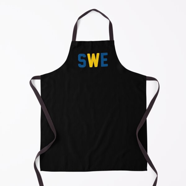 Item preview, SWE (Sweden) Midnight Blue / Tangerine Yellow / Black Background designed and sold by PEK1787.
