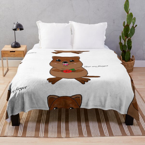 Item preview, Quokka with Poppy - ANZAC designed and sold by 2Random Dezigns.