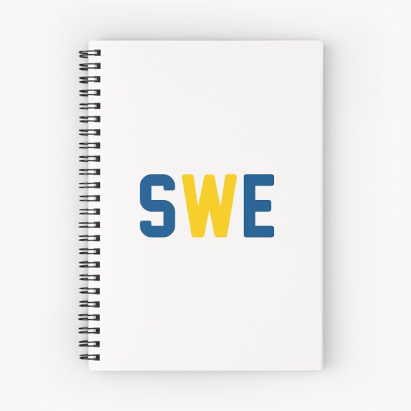 Item preview, SWE (Sweden) Midnight Blue / Tangerine Yellow / White Background designed and sold by PEK1787.