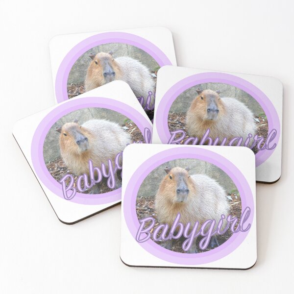 Item preview, Babygirl Capybara designed and sold by bryleagrace.