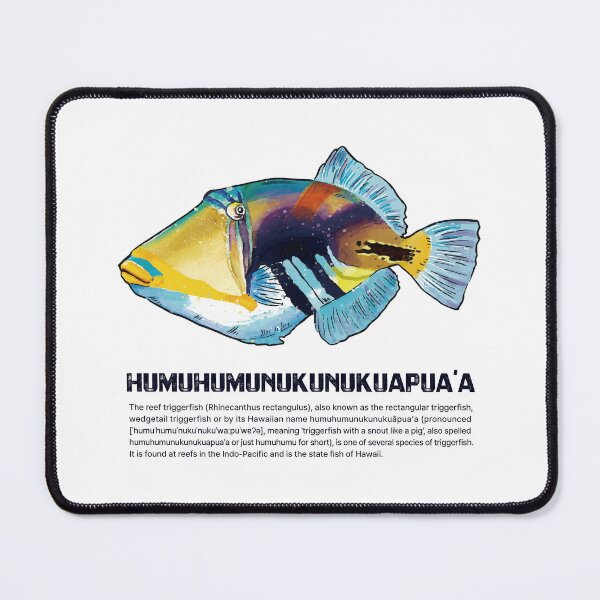Item preview, Humuhumu Hawaii Triggerfish designed and sold by nookworker.