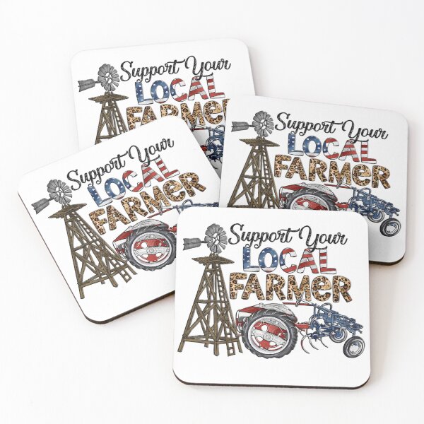 Item preview, Support Your Local Farmer designed and sold by Lisa Weber.