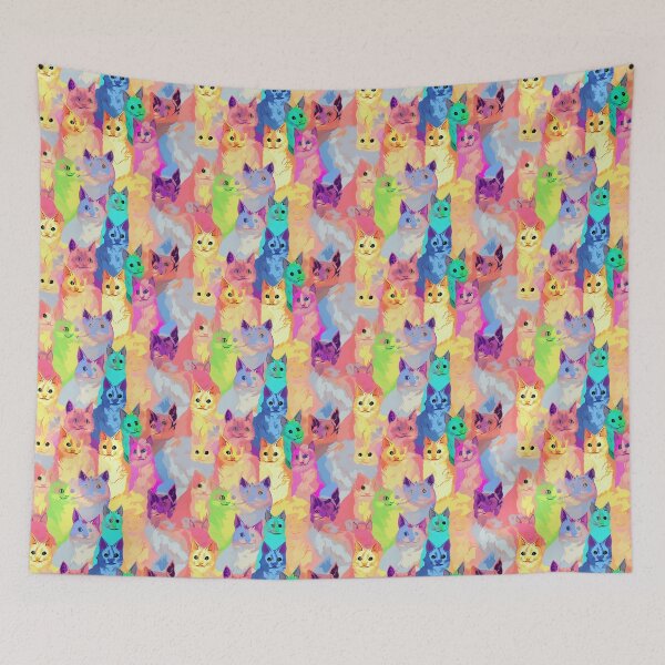 Aperçu de l'œuvre Krazy Kats. Motifs créée et vendue par PatternPlayAU.