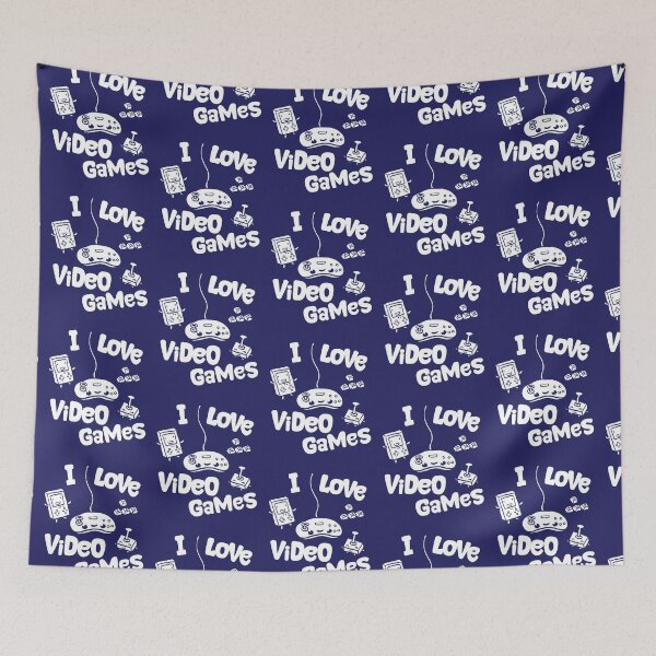 Item preview, I Love Video Games designed and sold by SubtleSplit.