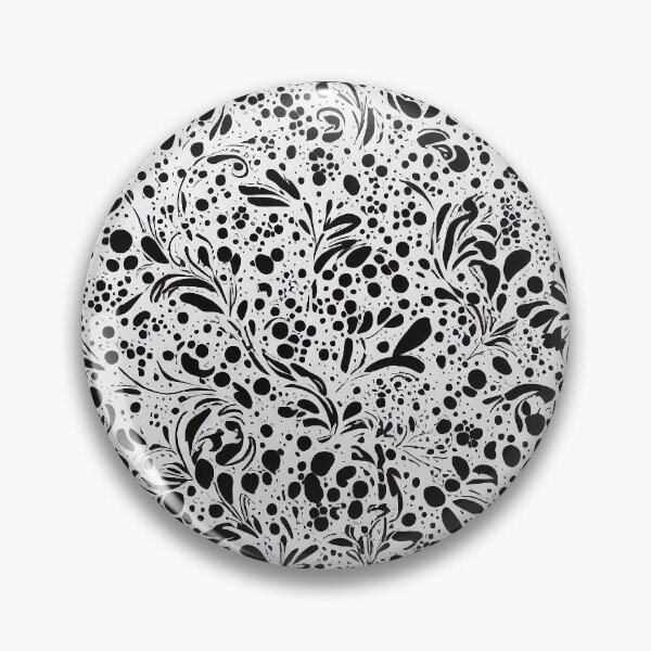 Item preview, BnW Leaves Pattern 012 designed and sold by BloodSweatNTers.
