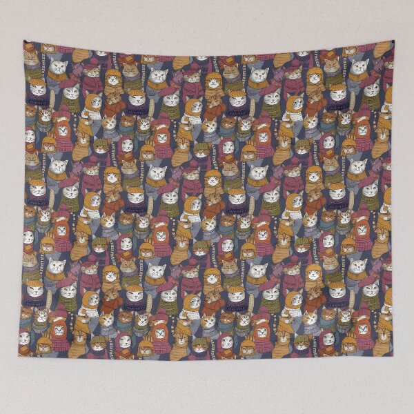 Aperçu de l'œuvre Krazy Kats. Motifs créée et vendue par PatternPlayAU.