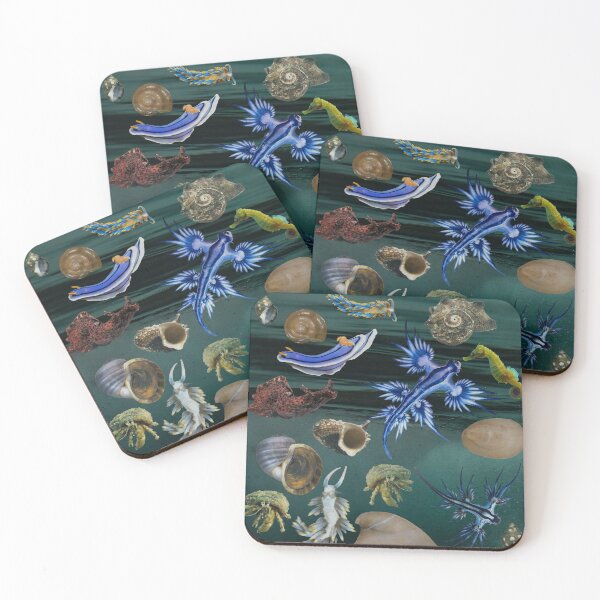 Item preview, Ocean Deepwater Scene with Shells and Animals designed and sold by OpenED360.