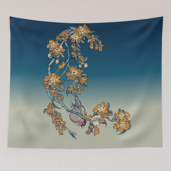 Item preview, Bullfinch and Persian Cat designed and sold by Huebucket.