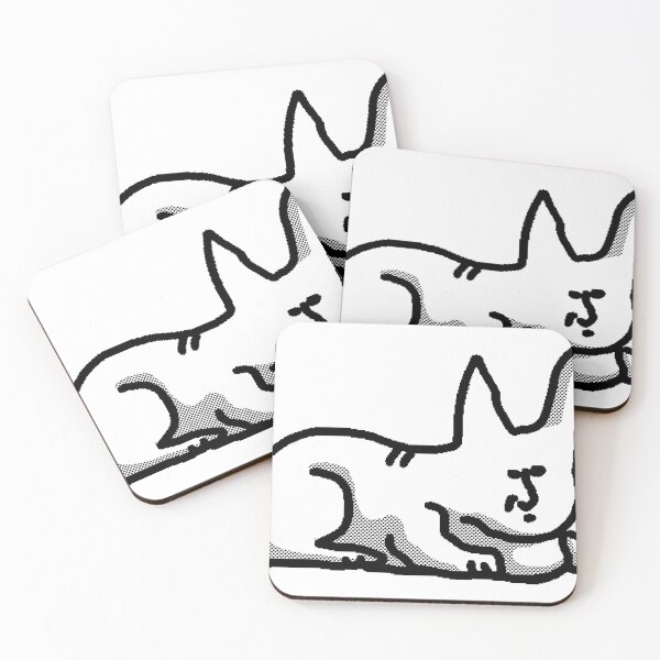Item preview, Halftone Cat designed and sold by YellowGut.