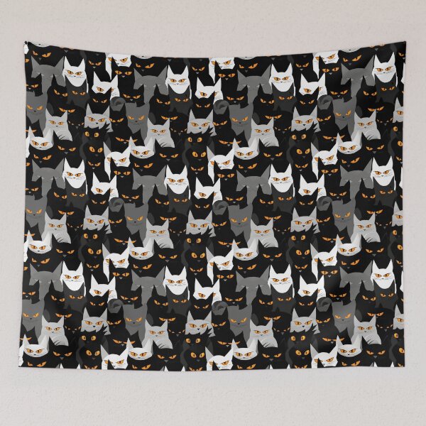 Aperçu de l'œuvre Krazy Kats. Motifs créée et vendue par PatternPlayAU.