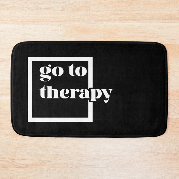 Item preview, Go To Therapy Box Lowercase designed and sold by Not Lost Wanderer Design.