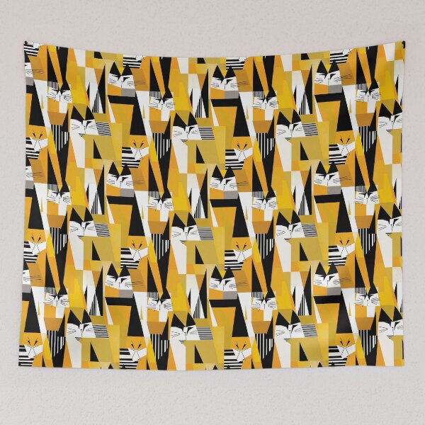 Aperçu de l'œuvre Krazy Kats. Motifs créée et vendue par PatternPlayAU.