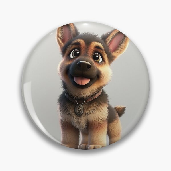 Item preview, Happy German Shepherd Puppy  designed and sold by Krystian Maliszewski.