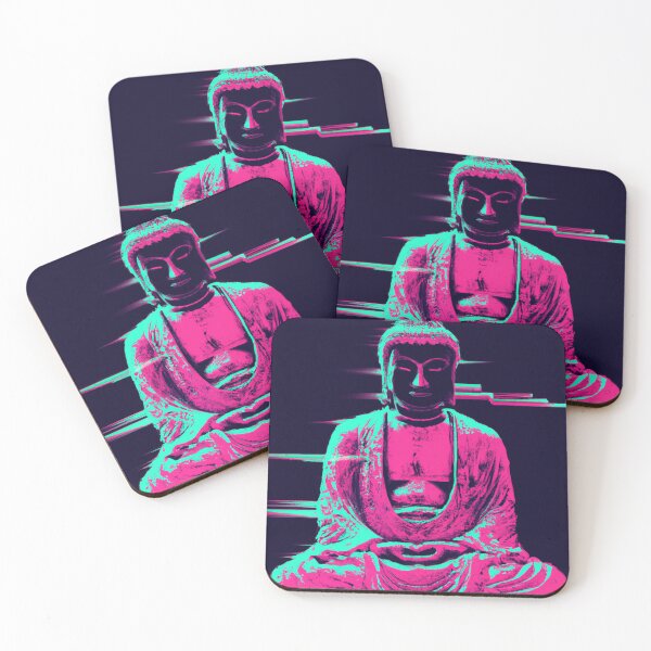 Item preview, Synthwave Buddha  designed and sold by YentroK.
