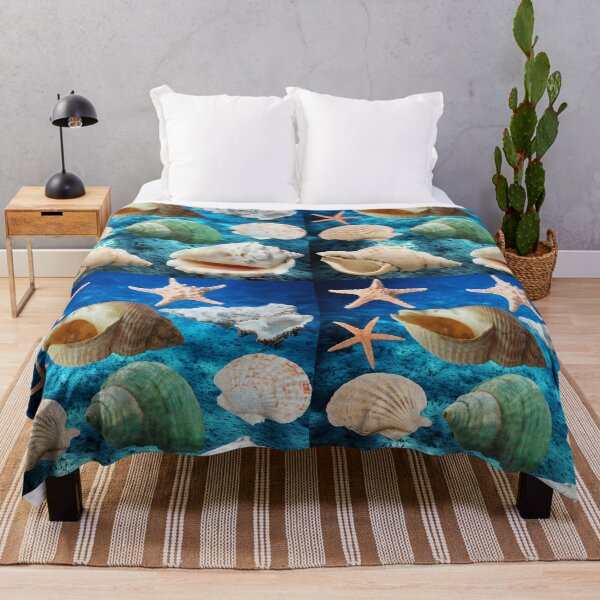 Item preview, Ocean Underwater Scene with Shells and Starfish designed and sold by OpenED360.
