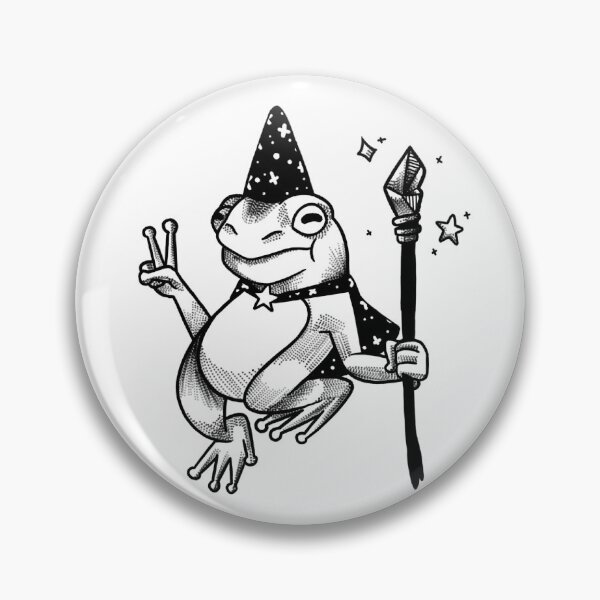 Item preview, The Wizard of Frog designed and sold by cfrink-ink.