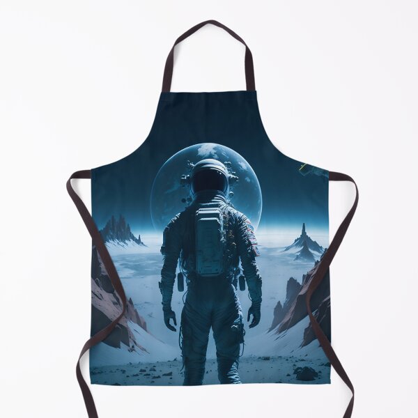 Artikelvorschau, Astronaut Alien Mountain View mit Blick auf das Unbekannte - Astronaut entworfen und verkauft von internlvisions.