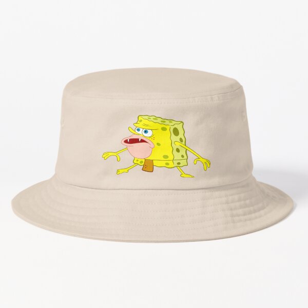 Vista previa del artículo con la obra «Bob esponja cavernícola», diseñado y vendido por RobertsArtCo.