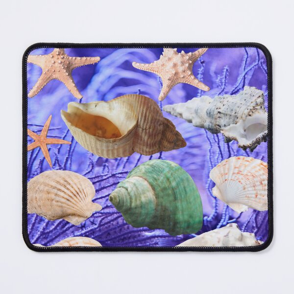 Item preview, Ocean Ferns Scene with Shells and Starfish designed and sold by OpenED360.
