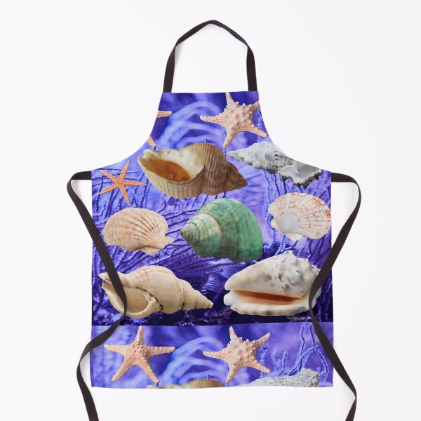 Item preview, Ocean Ferns Scene with Shells and Starfish designed and sold by OpenED360.