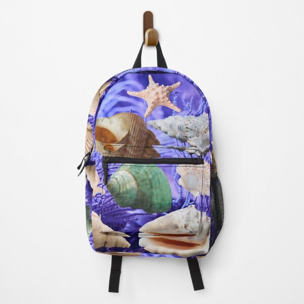 Item preview, Ocean Ferns Scene with Shells and Starfish designed and sold by OpenED360.