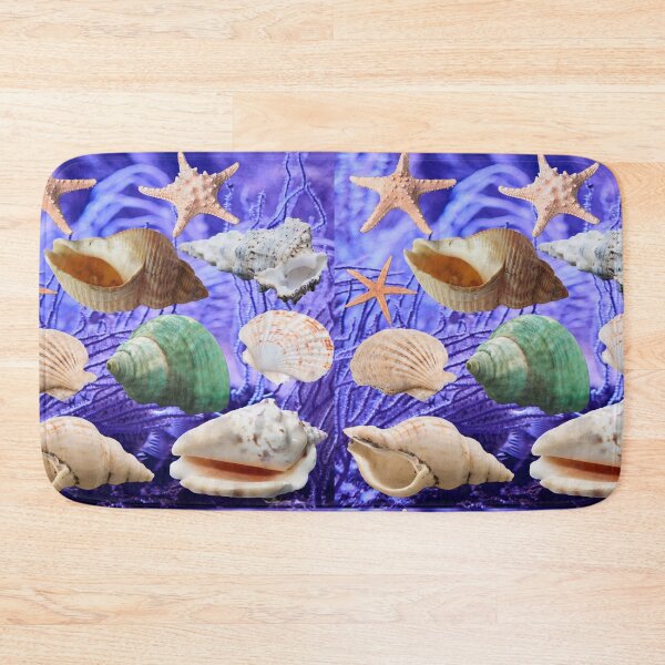 Item preview, Ocean Ferns Scene with Shells and Starfish designed and sold by OpenED360.