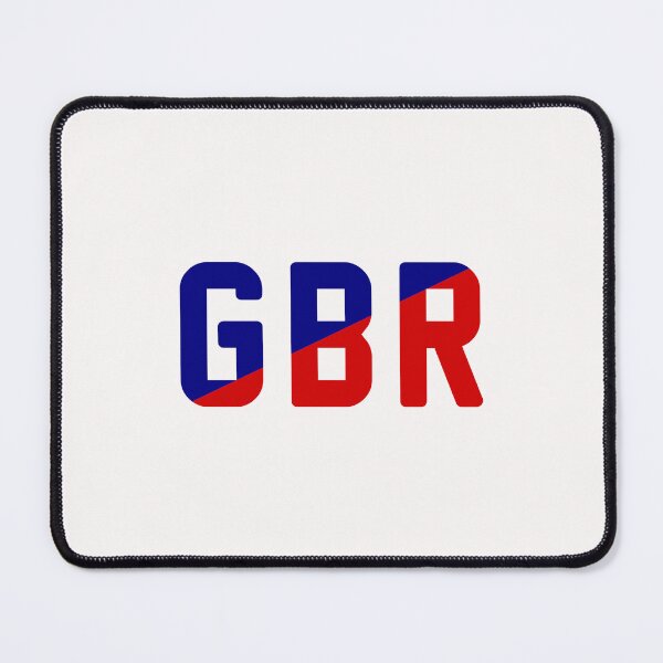 Item preview, GBR (Great Britain) Blue / Red White Background designed and sold by PEK1787.