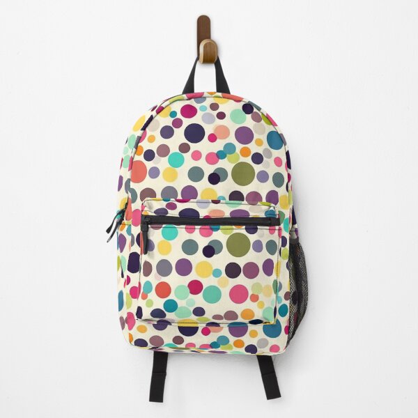 Item preview, Multicolor Polka Dots on Light Background designed and sold by Fragile Prints.